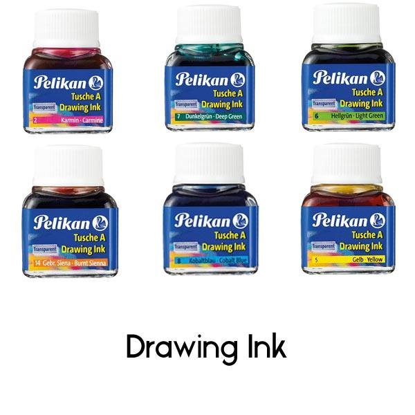 Pelikan Drawing Ink | Niche Pens Ltd - Pelikan Pen Specialists
