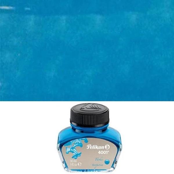 Pelikan 4001 Fountain Pen Ink - Turquoise - Pelikan Pens Online Shop