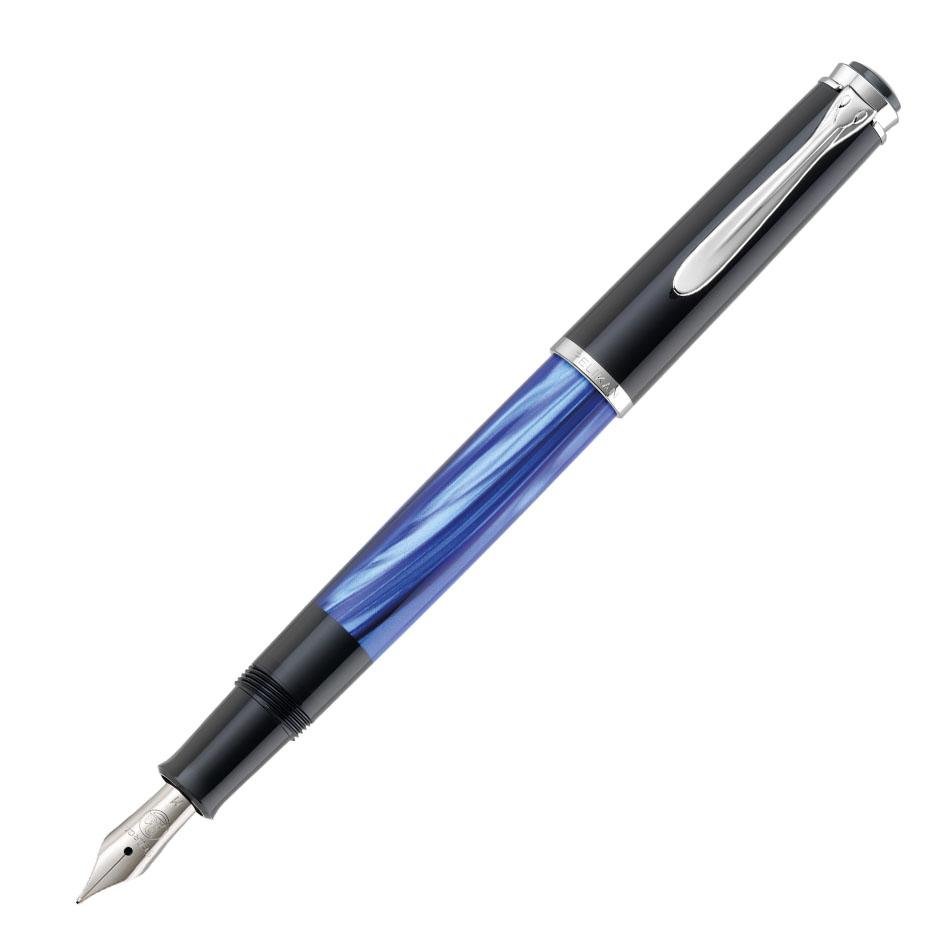 Pelikan M205 Blue Marble Fountain Pen - Pelikan Pens Online Shop