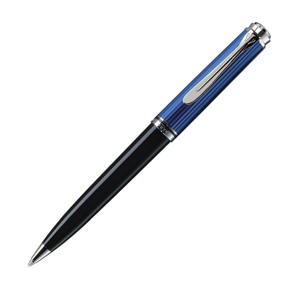 Pelikan Souveran K805 Ball Pen - Blue Striated - Pelikan Pens Online Shop