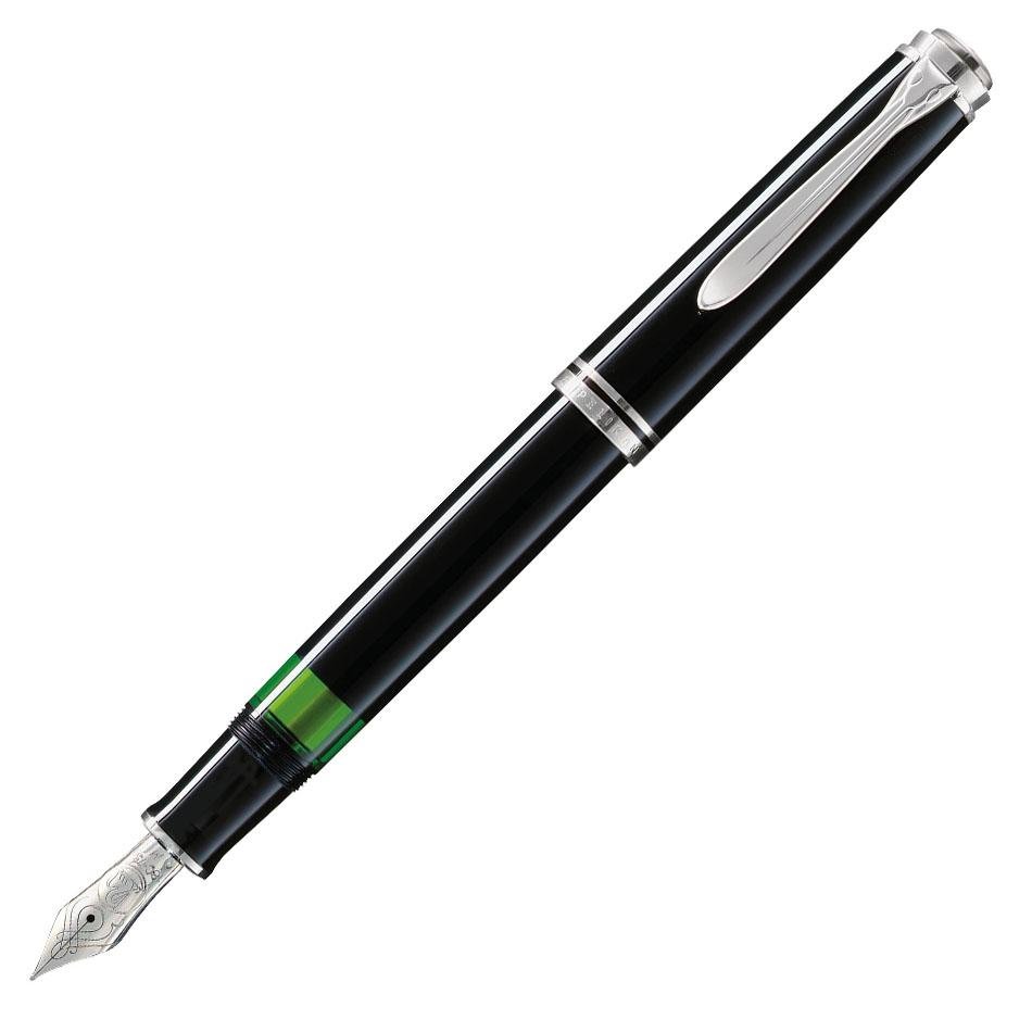 Pelikan Souverän M805 〈太字（Bニブ）〉 Pelikan Souveran M805 Fountain Pen - Black | Pelikan Pens