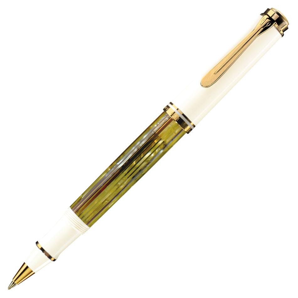 Pelikan Souveran R400 Rollerball Pen White Tortoiseshell